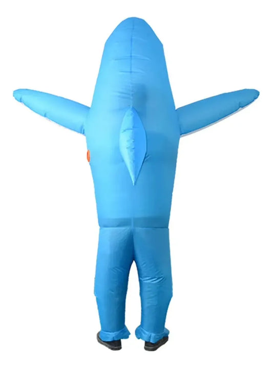 Disfraz Inflable Tiburón Azul ™